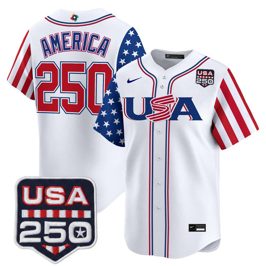 Team USA World Baseball Classic "America250 Edition" Vapor Premier Limited Jersey - All Stitched