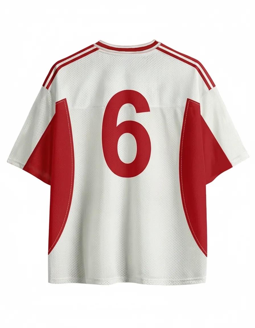 Maillot de foot en résille TheRetroTee Vintage #6