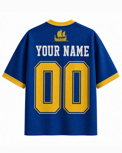 Maillot de foot TheRetroTee Custom Suède en maille