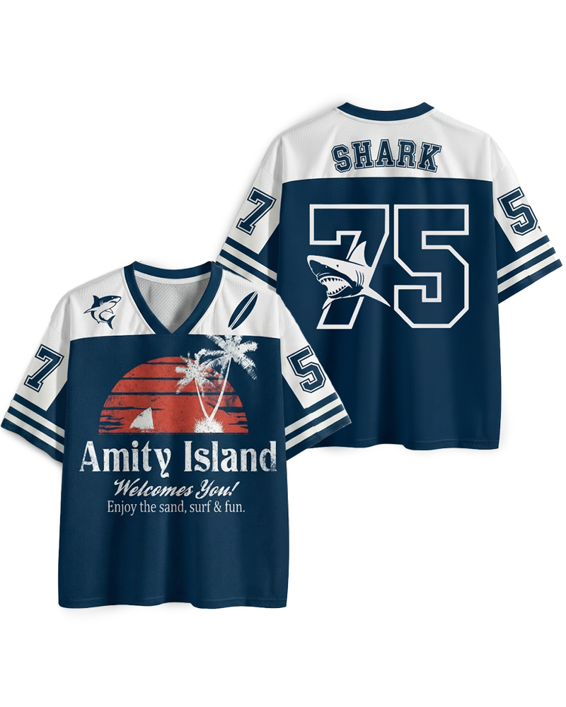 TheRetroTee Profitez du sable Maillot en résille des années 1970