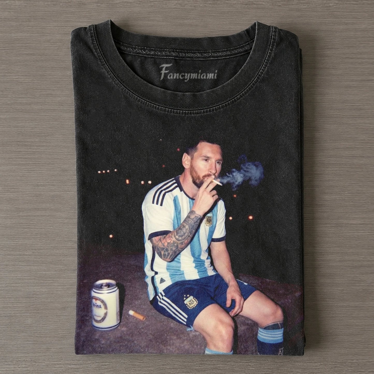Klassisches Retro-Fußball-T-Shirt