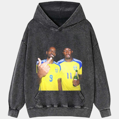 Sweden Football Style Tee 2.6