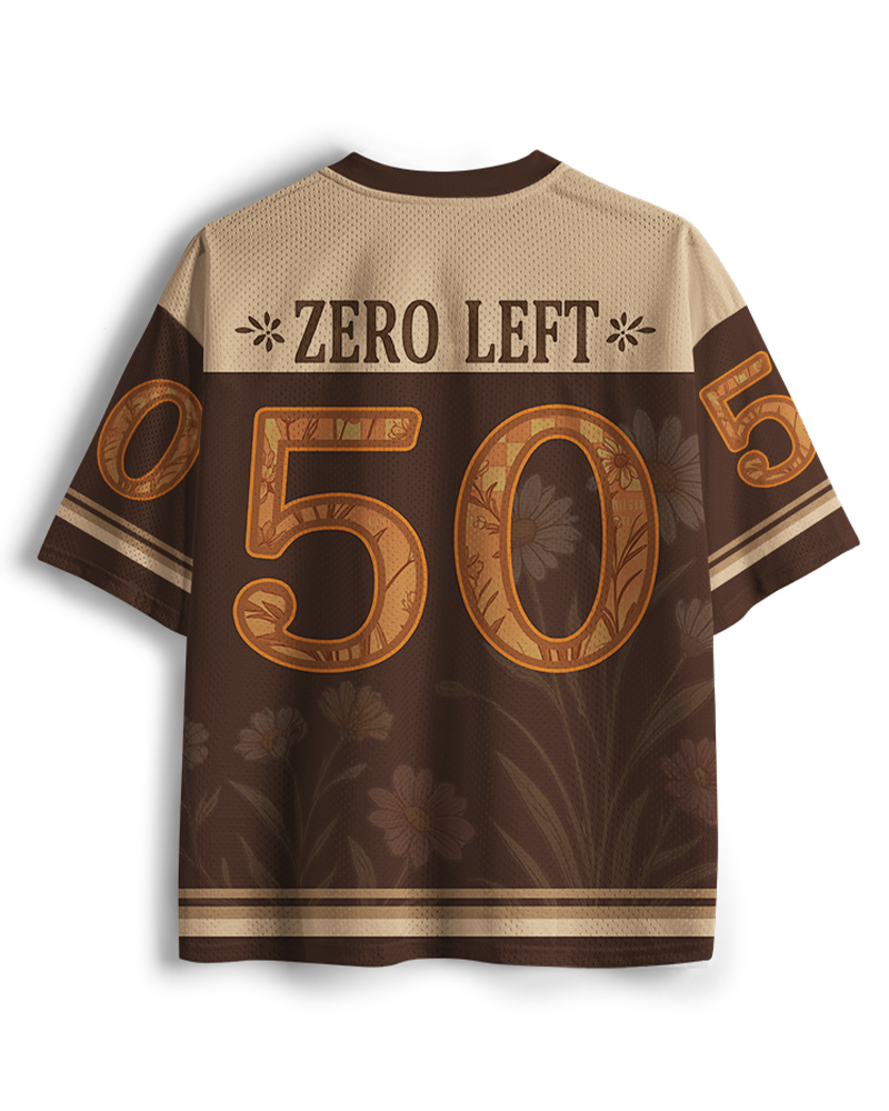 TheRetroTee Da Geht Mein Letzter Scheißdrauf 1950er Netz-Trikot