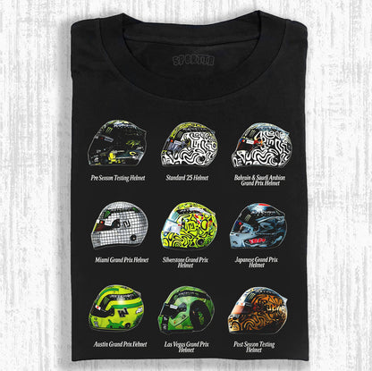 Lando Norris F1 Helmet Collection Tee/Sweatshirt/Hoodie