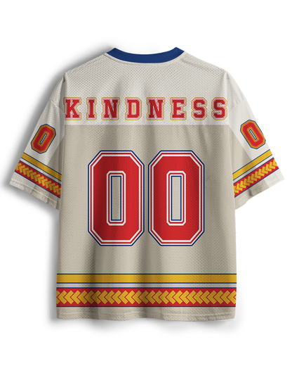 Le maillot en maille TheRetroTee Be Kind années 60