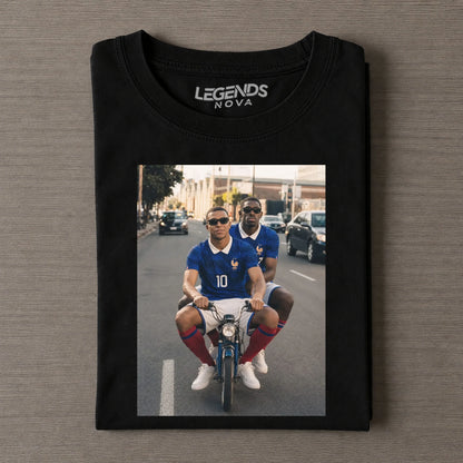 Ousmane Dembélé & Kylian Mbappé France Tee