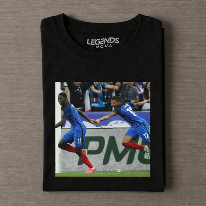 Kylian Mbappé & Ousmane Dembélé France T-Shirt