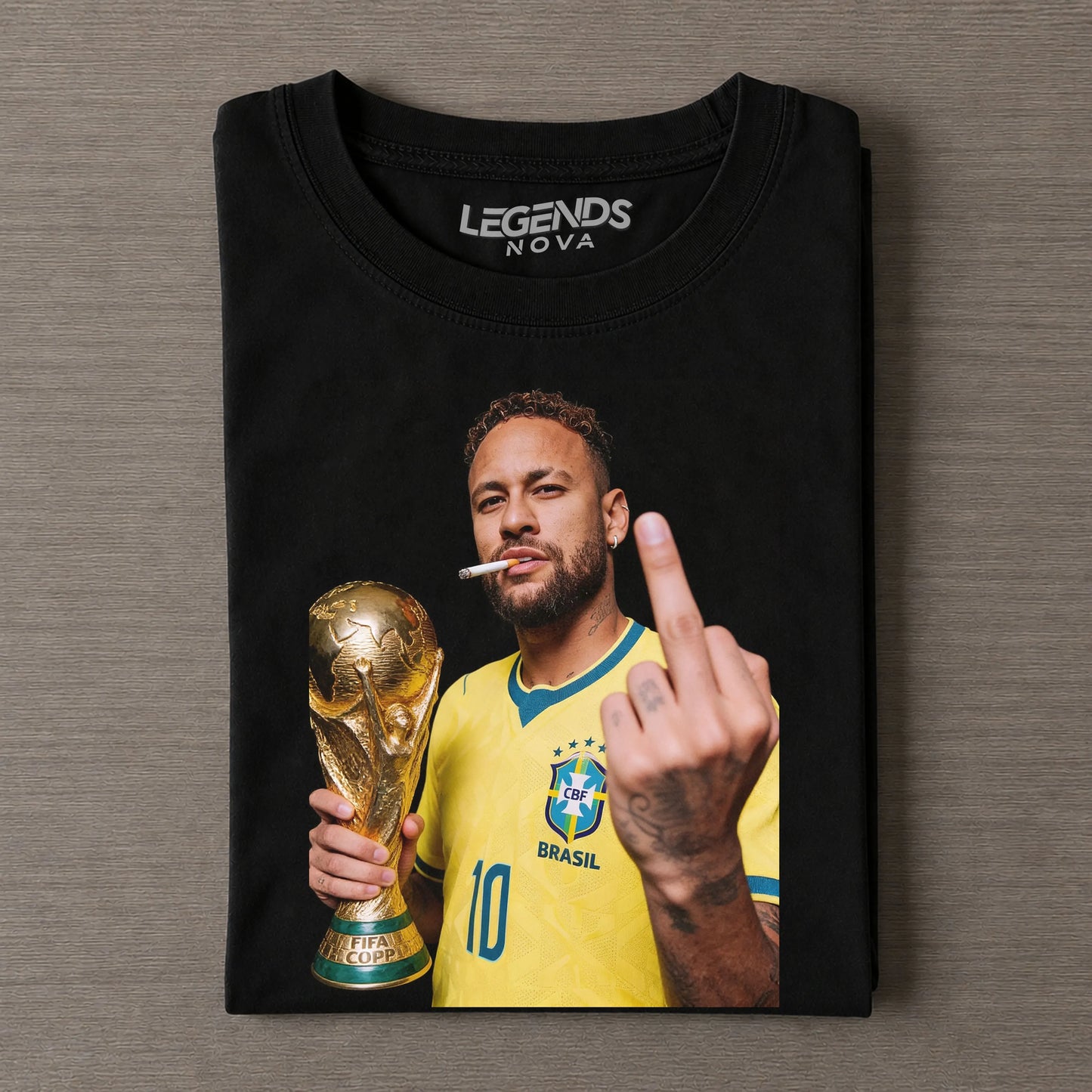Neymar Brazil GOAT T-Shirt