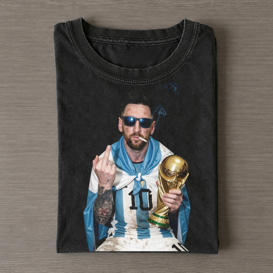 Lionel Messi Vintage Tee