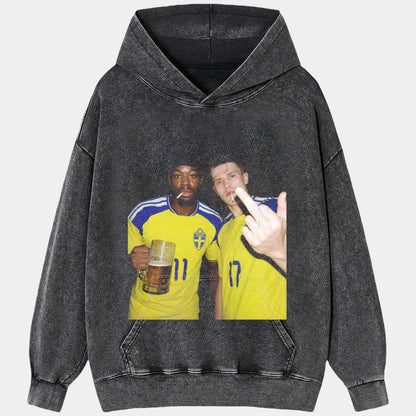Sweden Football Style Tee 3.5