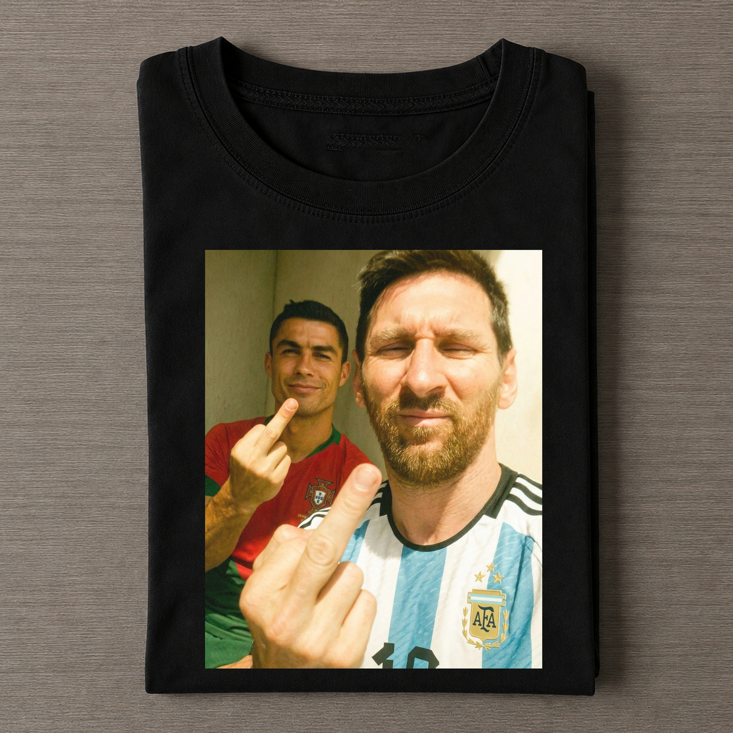 Messi  & CR7 TEE