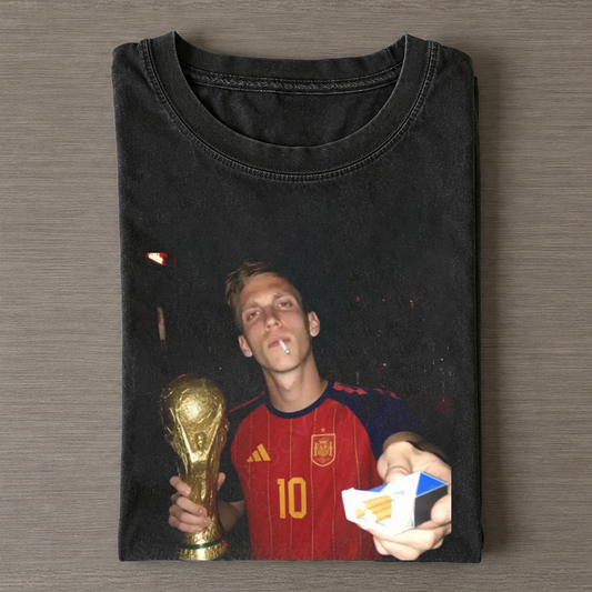 Spain Soccer Style Vintage Tee 16