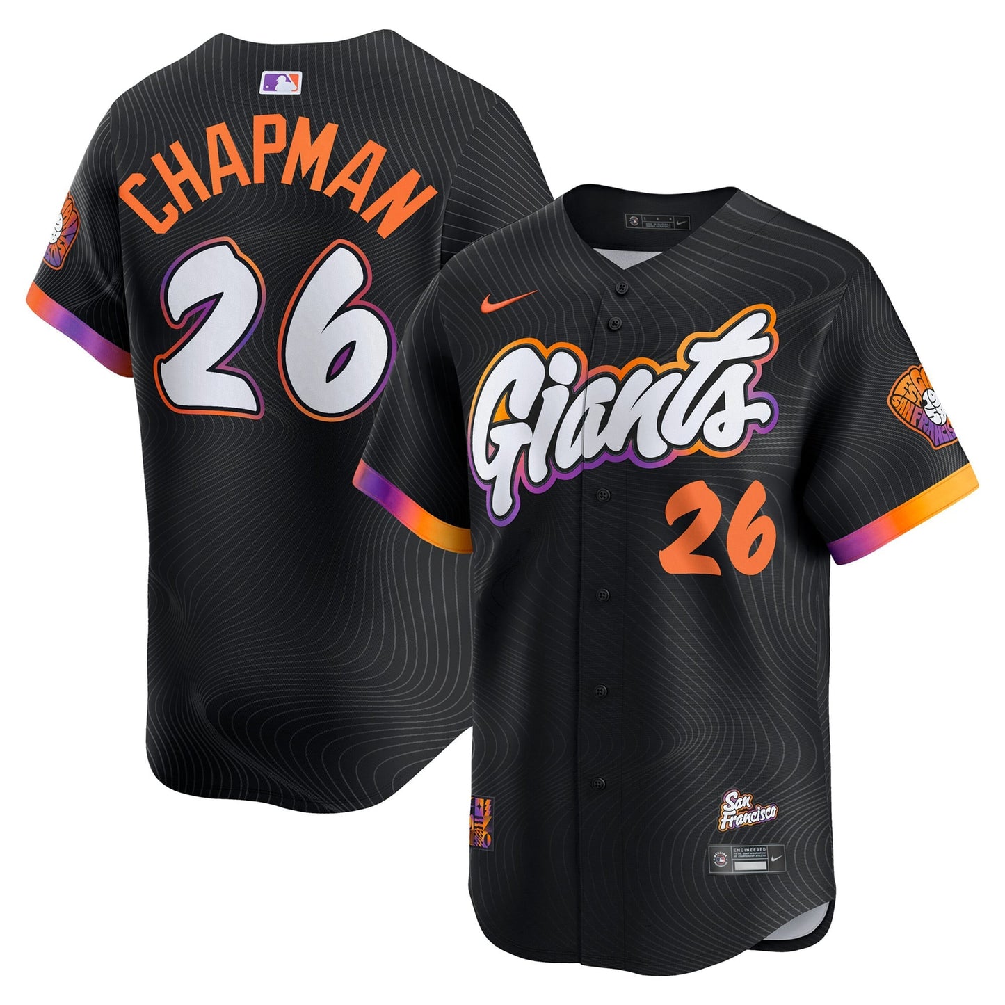 San Francisco Giants 2025 City Connect Vapor Premier Limited Jersey - All Stitched