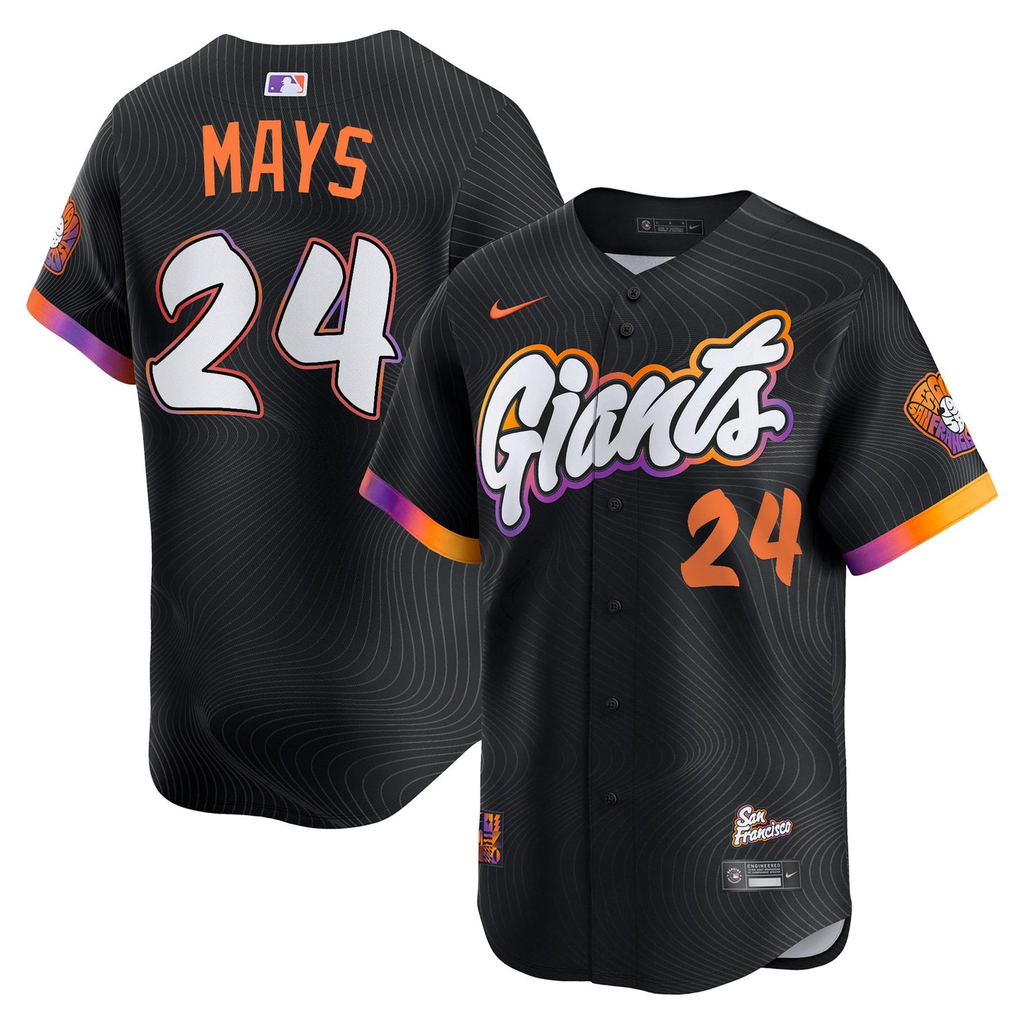San Francisco Giants 2025 City Connect Vapor Premier Limited Jersey - All Stitched