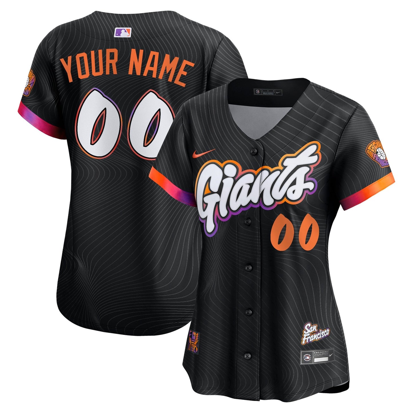San Francisco Giants 2025 City Connect Vapor Premier Limited Custom Jersey - All Stitched