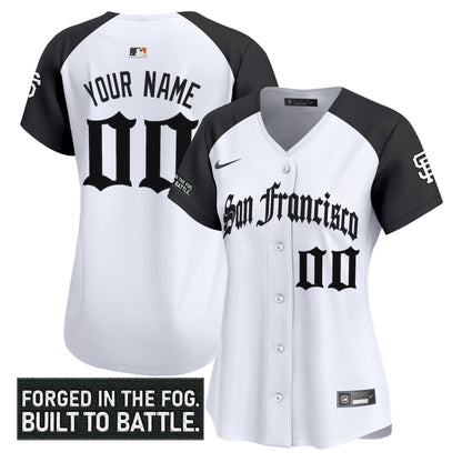 San Francisco Giants 'Gothic Fog Edition' Vapor Premier Limited Custom Jersey - All Stitched