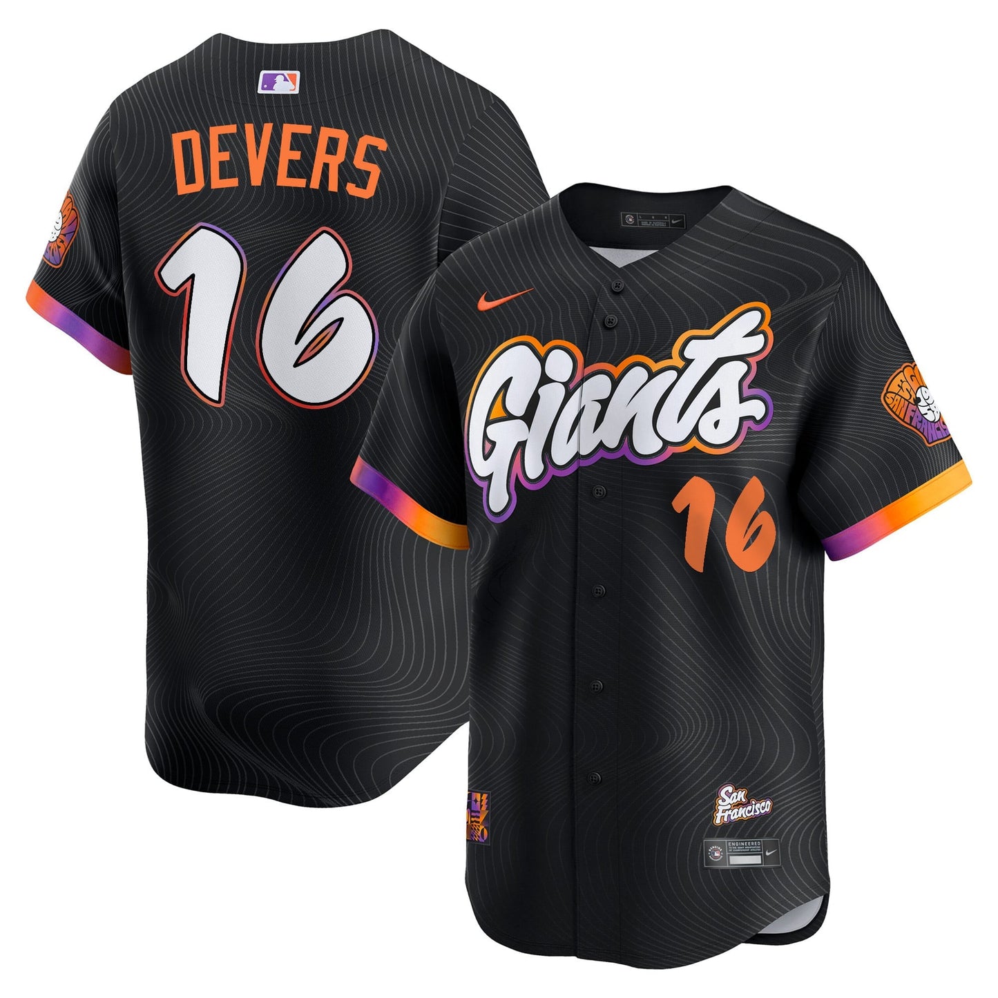 San Francisco Giants 2025 City Connect Vapor Premier Limited Jersey - All Stitched