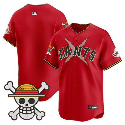 Men's San Francisco Giants x One Piece Vapor Premier Limited Jersey - Stitched