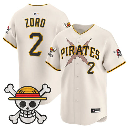 Men's Pittsburgh Pirates x One Piece Vapor Premier Limited Jersey - Stitched