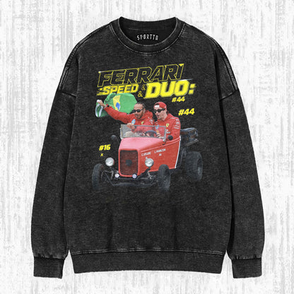 Charles Leclerc & Lewis Hamilton F1 Tee/Sweatshirt/Hoodie