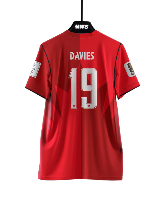Alphonso Davies Match-Day Uniforms