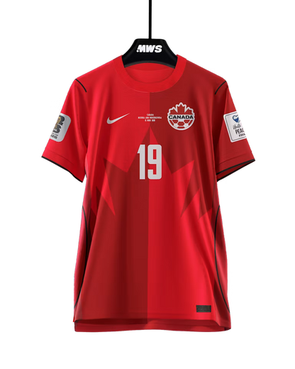 Alphonso Davies Match-Day Uniforms