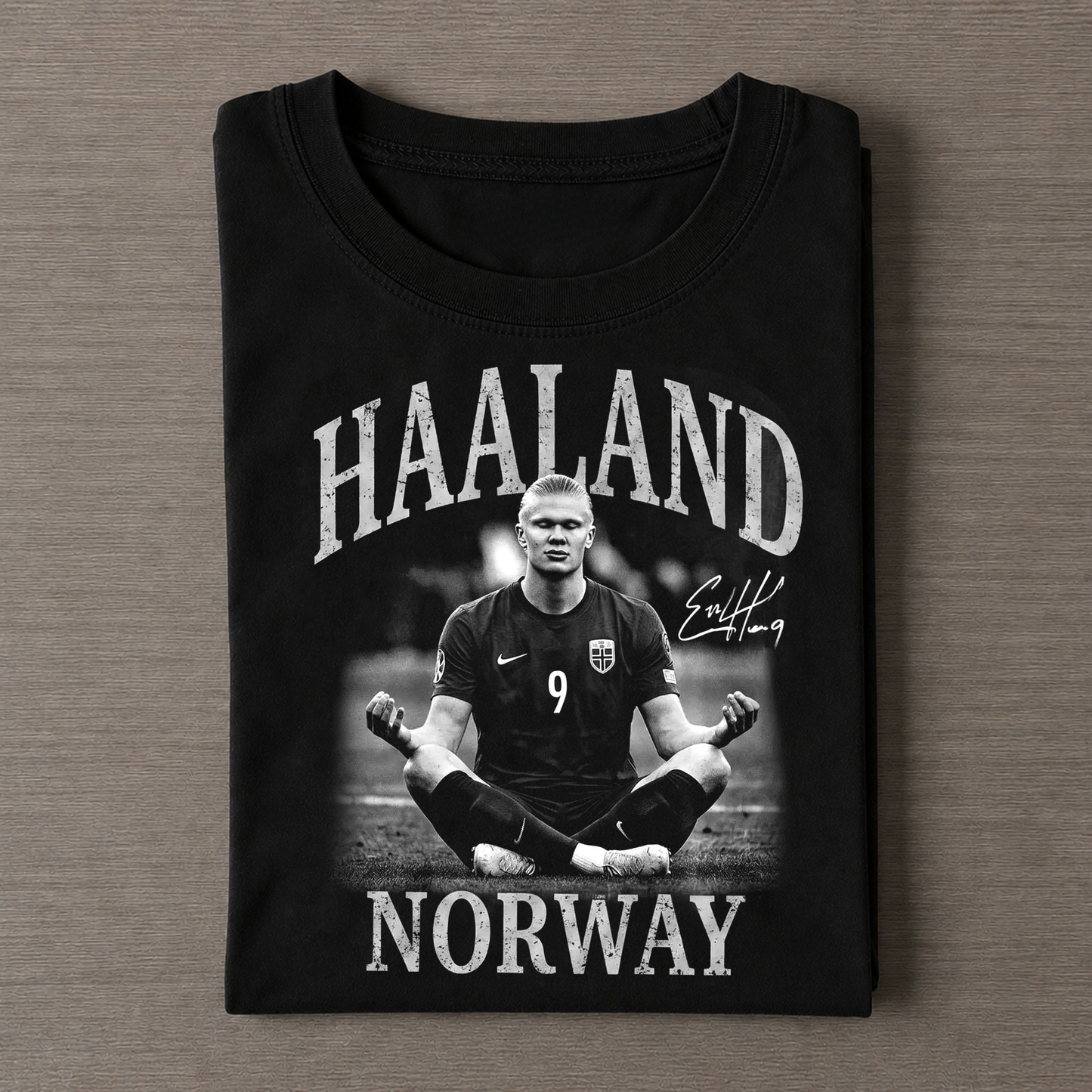 T-shirt vintage Erling Haaland 2026