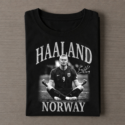 T-shirt vintage Erling Haaland 2026