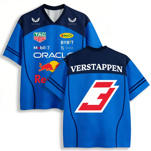 2026 Red Bull F1 Max Verstappen 03 Mesh Jersey