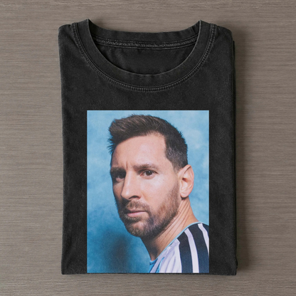 Lionel Messi Vintage Tee
