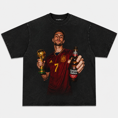 Spain FIFA 2026 Champion Custom Tee