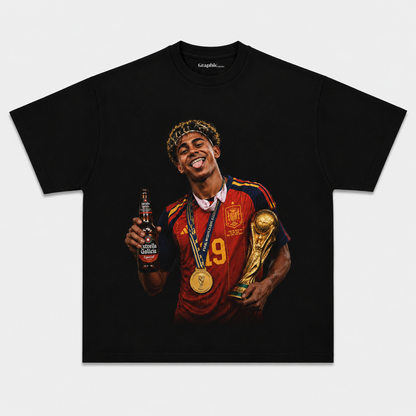 Spain FIFA 2026Yamal Champion Custom V1 Tee