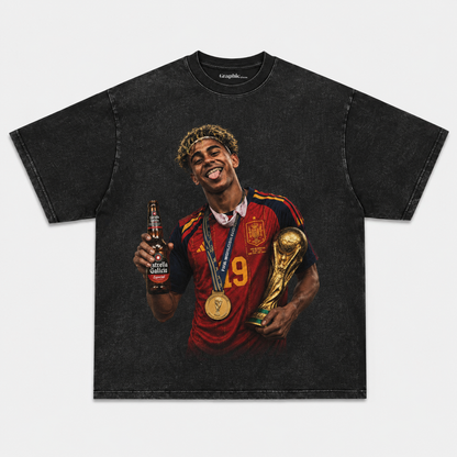 Spain FIFA 2026Yamal Champion Custom V1 Tee