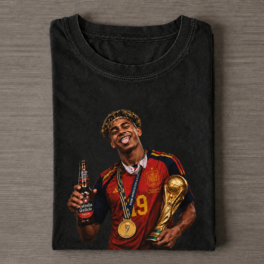 Spain FIFA 2026Yamal Champion Custom V1 Tee