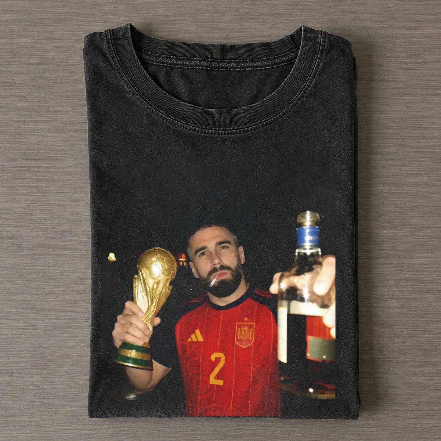 Spain Soccer Style Vintage Tee 1