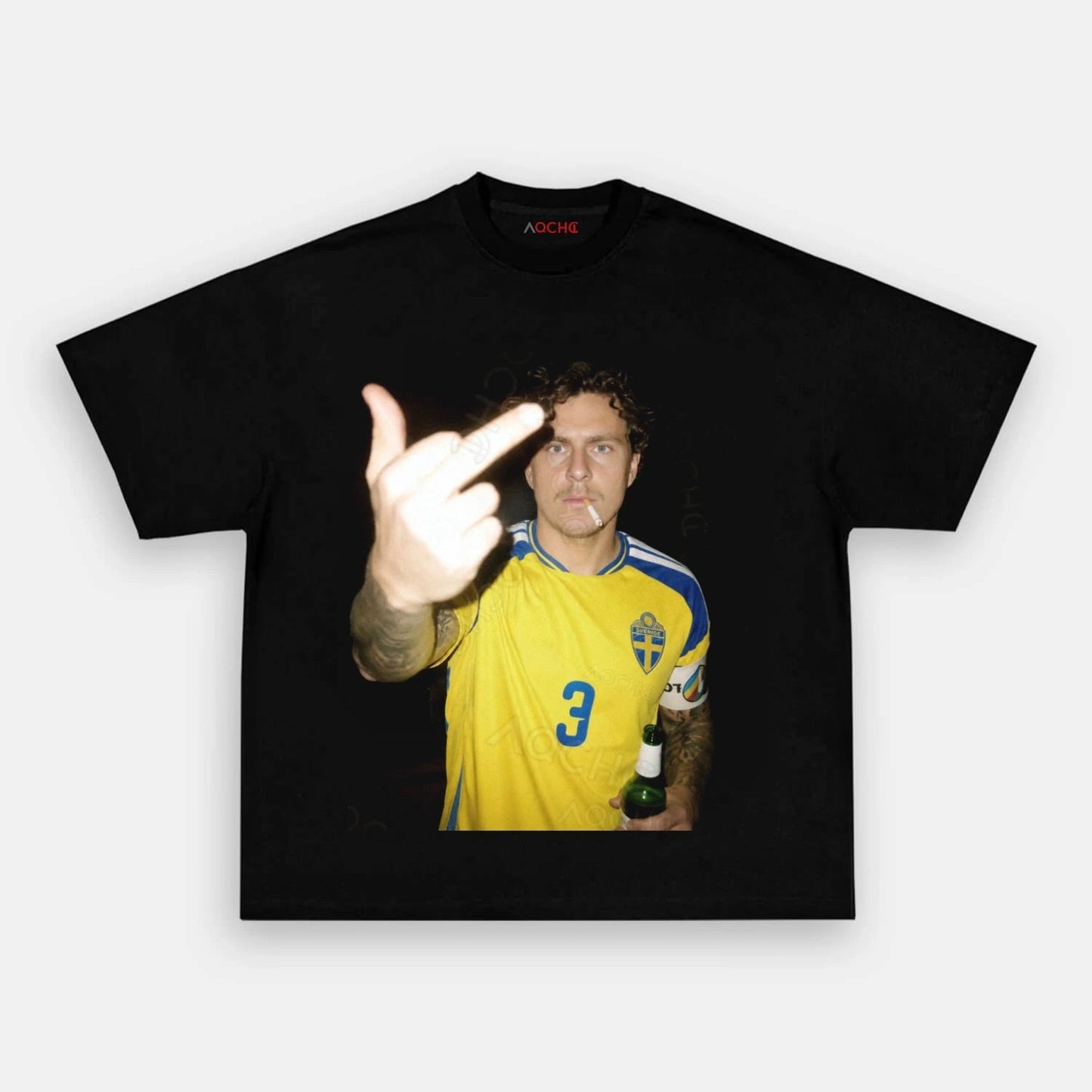Schweden Fußball-Style T-Shirt 3