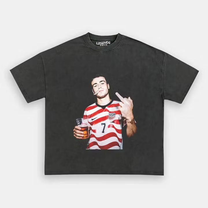 Giovanni Reyna American Soccer Style Tee