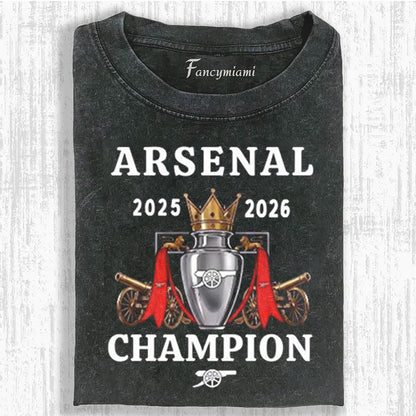 T-SHIRT ROUGE GLOIRE NORD DE LONDRES