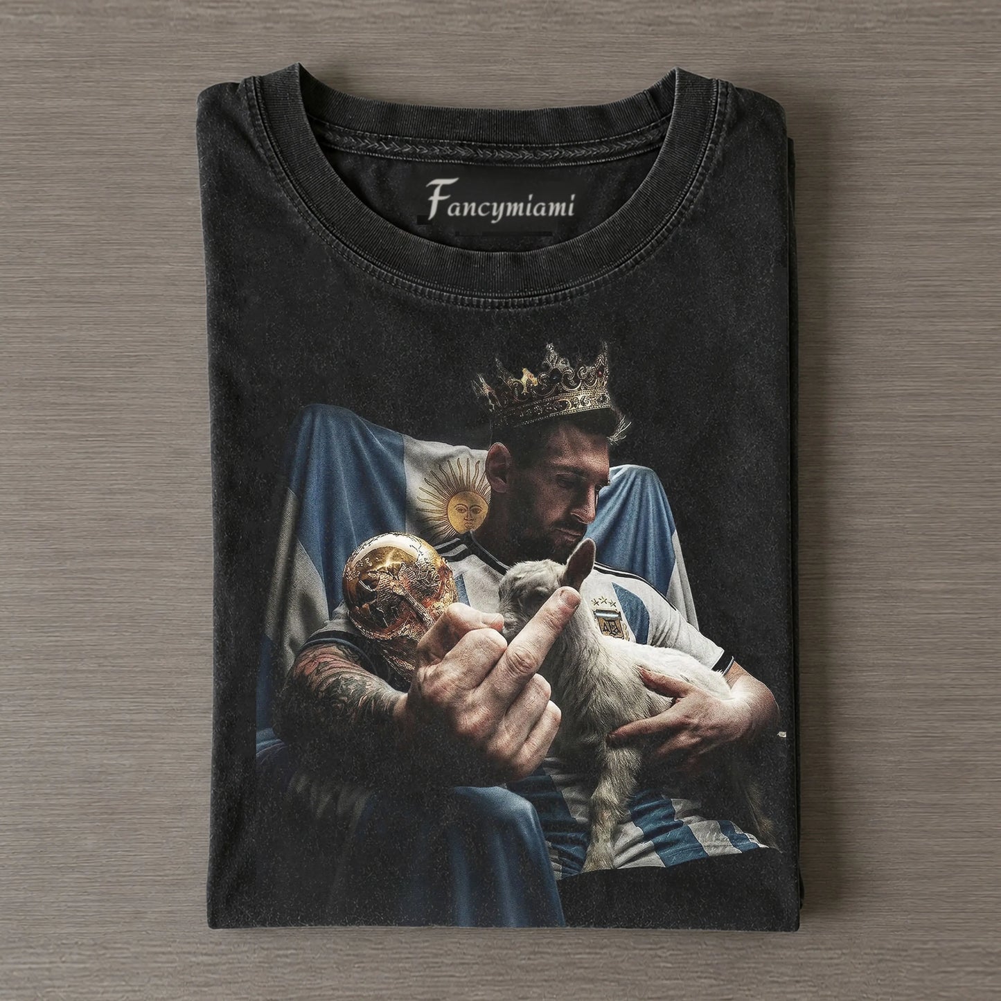SOUTH AMERICA FOOTBALL GLORY MOMENT VINTAGE TEE