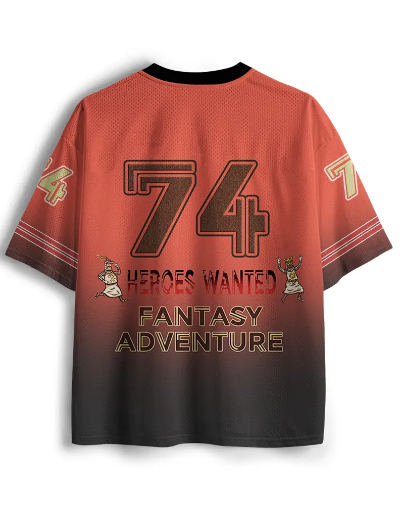 Le maillot en résille des années 70 TheRetroTee Run Away