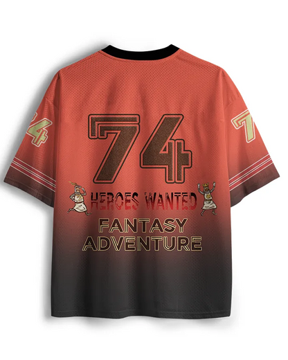 Le maillot en résille des années 70 TheRetroTee Run Away