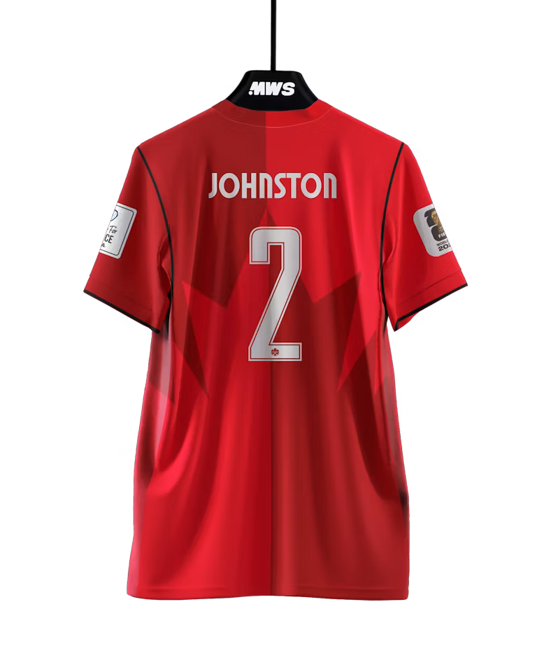 Uniformes de match d'Alistair Johnston