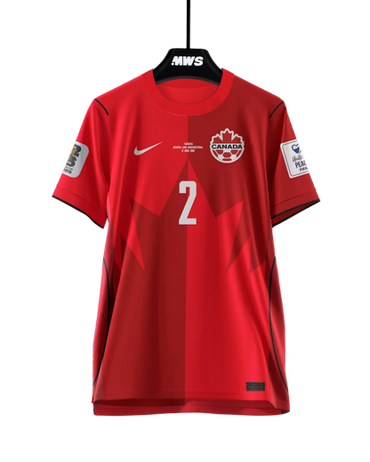 Uniformes de match d'Alistair Johnston