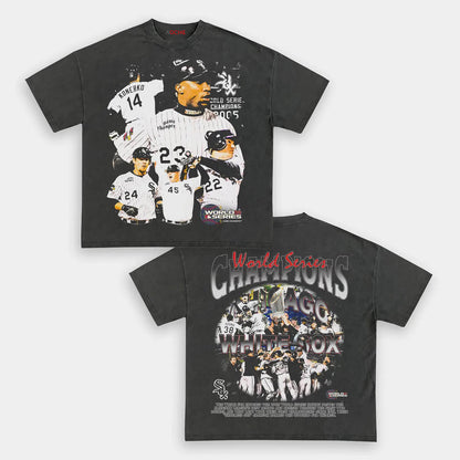 2005 WORLD SERIES CHAMPS - WHITE SOX TEE - [DS]