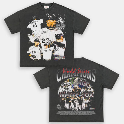2005 WORLD SERIES CHAMPS - WHITE SOX TEE - [DS]