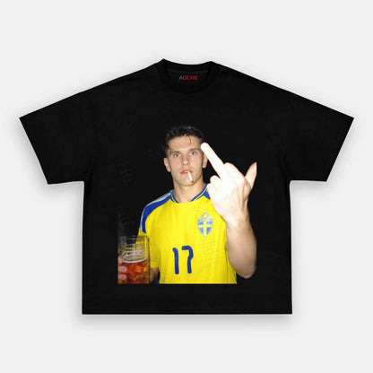 Tee style football Suède 9