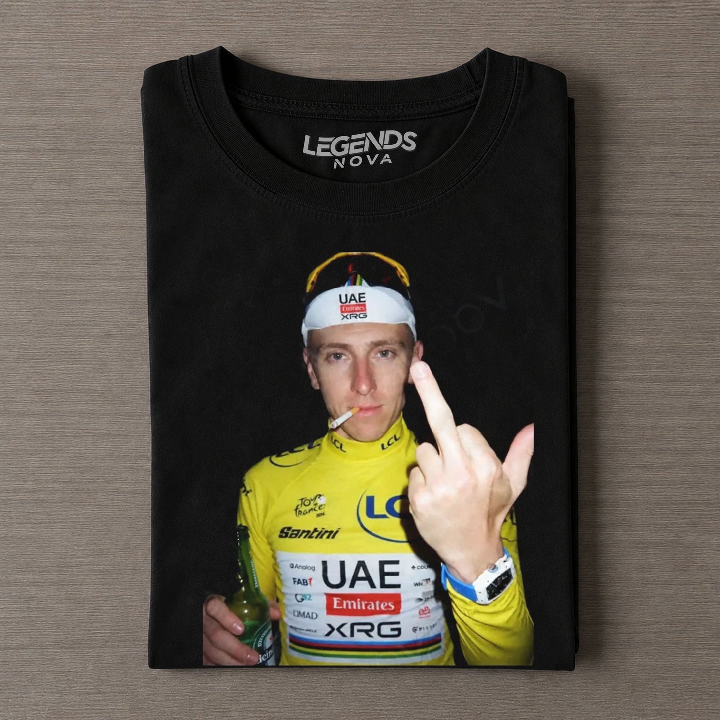 Tadej Pogačar Yellow Jersey Tee