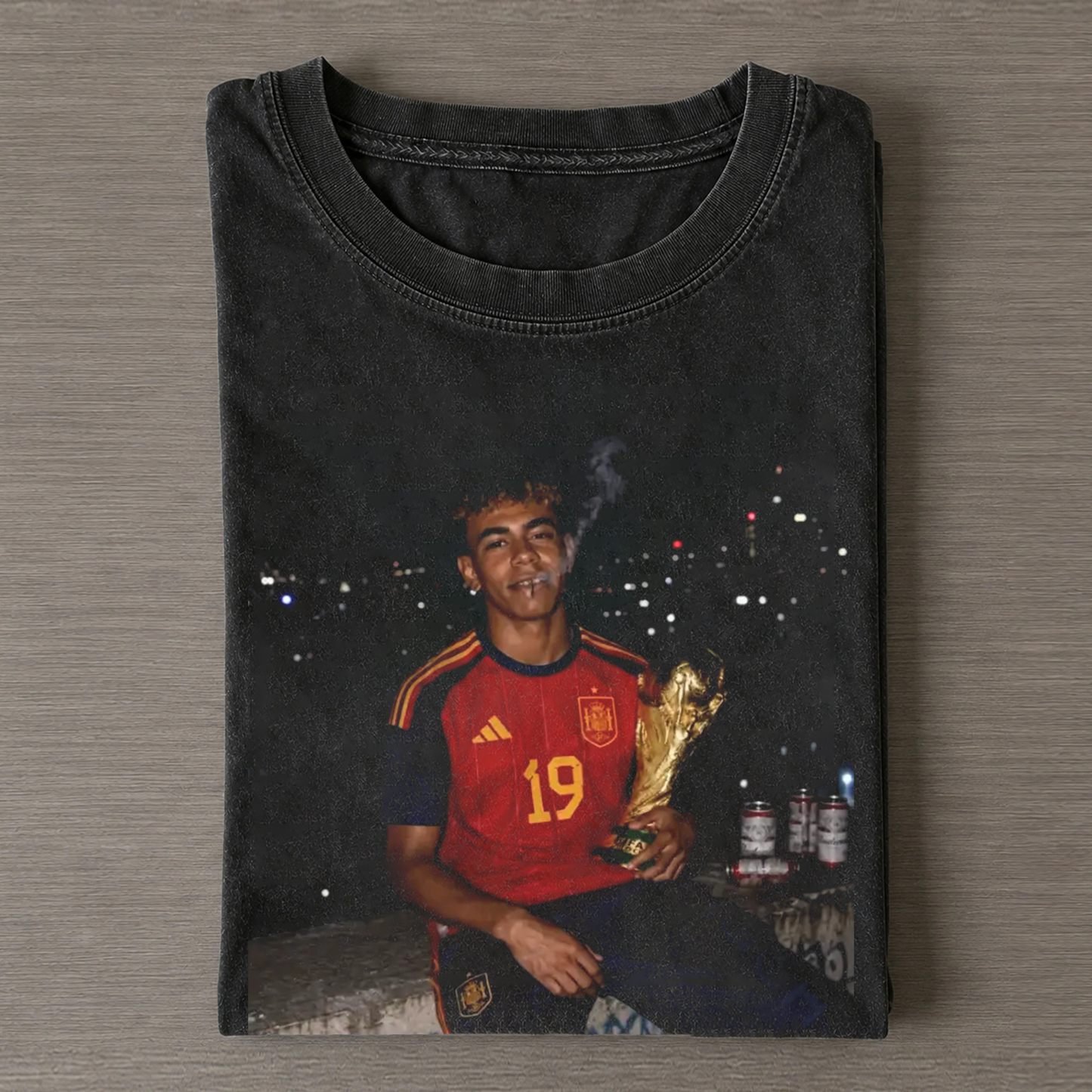 Spain Soccer Style Vintage Tee 20