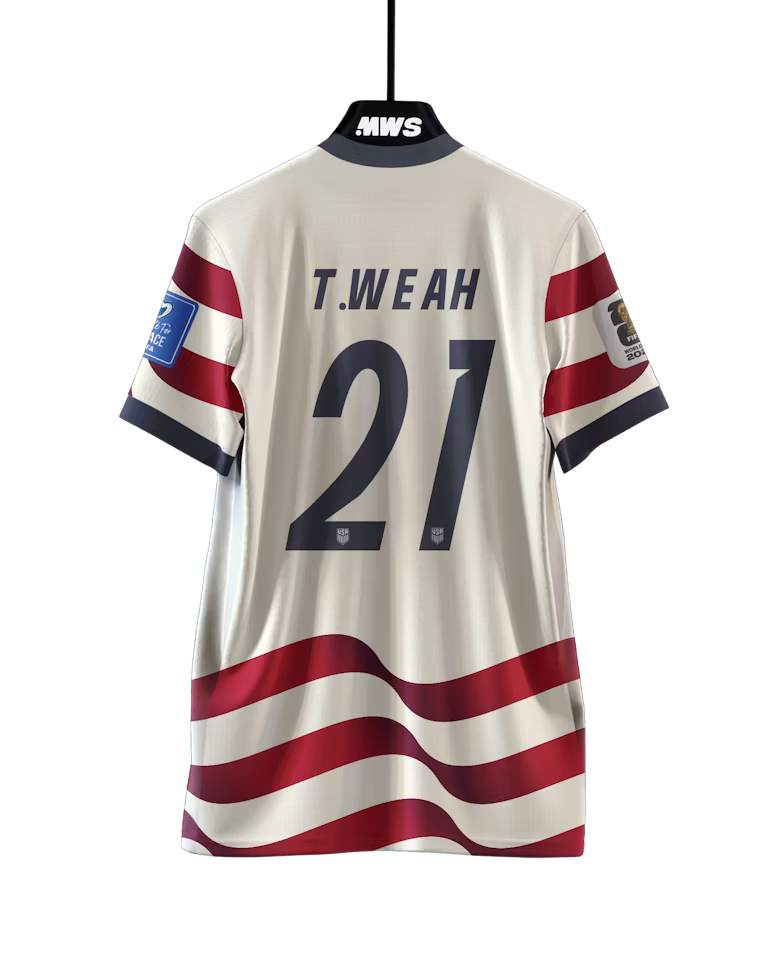 Tim Weah Match-Day Uniforms