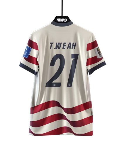 Tim Weah Match-Day Uniforms